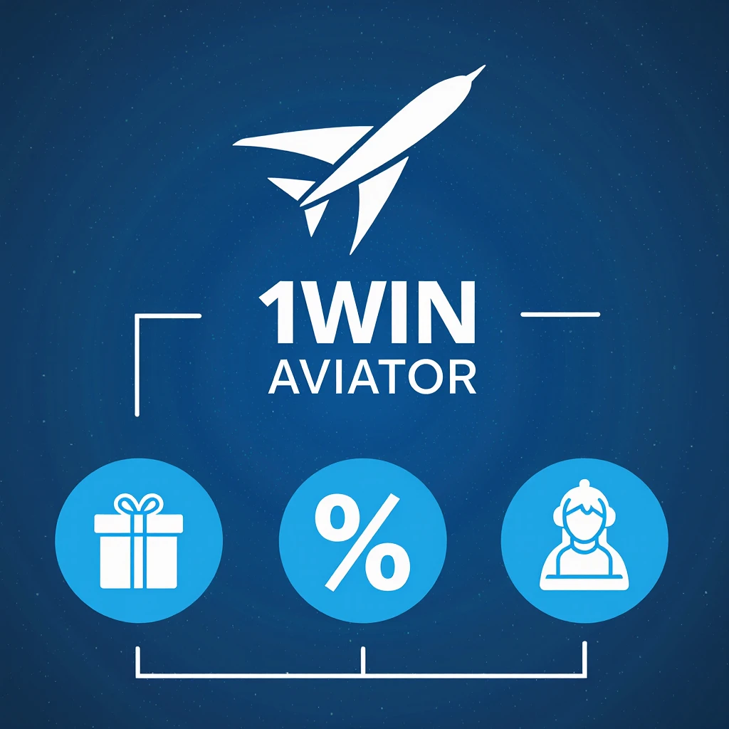 Bono Aviator 1Win: regalo, porcentaje y código promocional